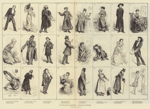 Personajes de la Noche de Reyes